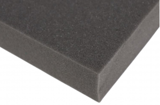 Mousse Polyuréthane - mousse grise lisse
