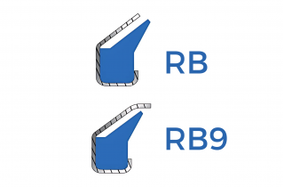 Joint facial - 2 types RB et RB9