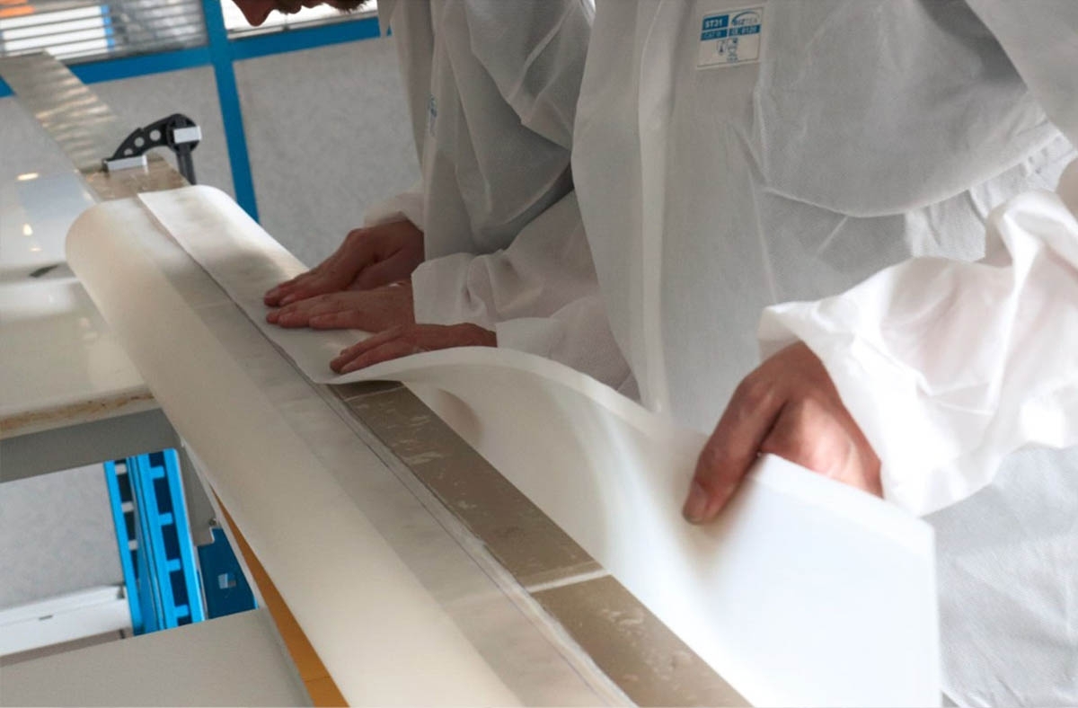 Manchettes souples Sleevflex® - confection d'une manchette