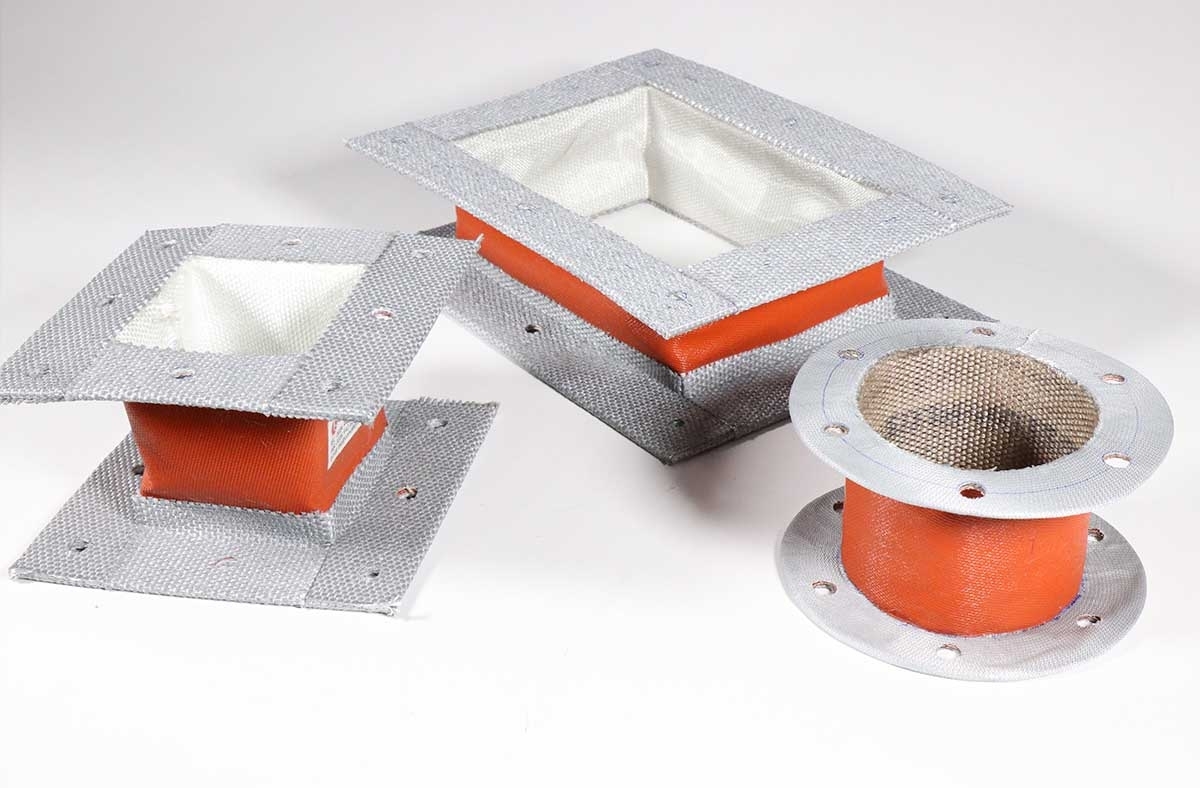 Compensateurs de dilatation textiles - 3 modèles AUTOFLEX® exposés
