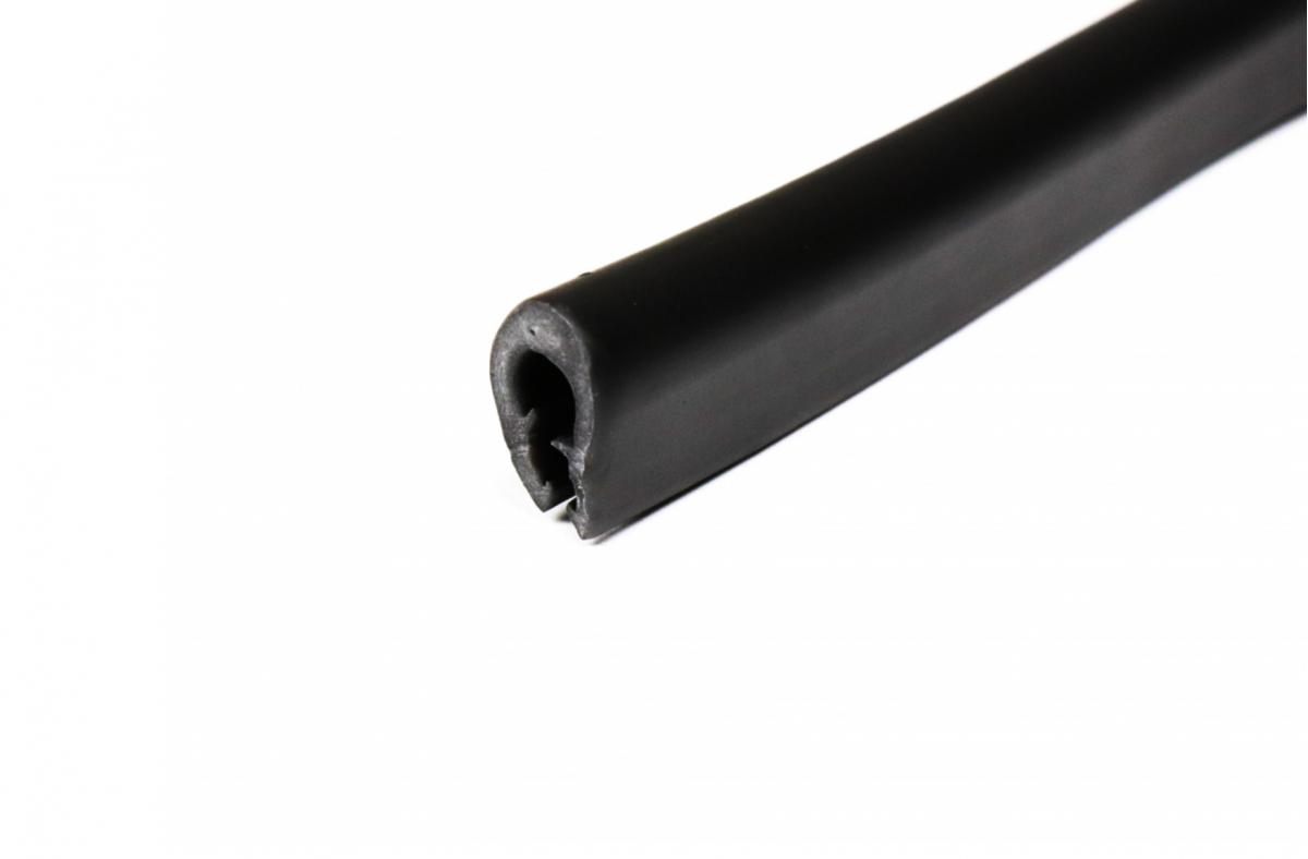 Profilés élastomères - schéma type pince bi-matières avec armature
