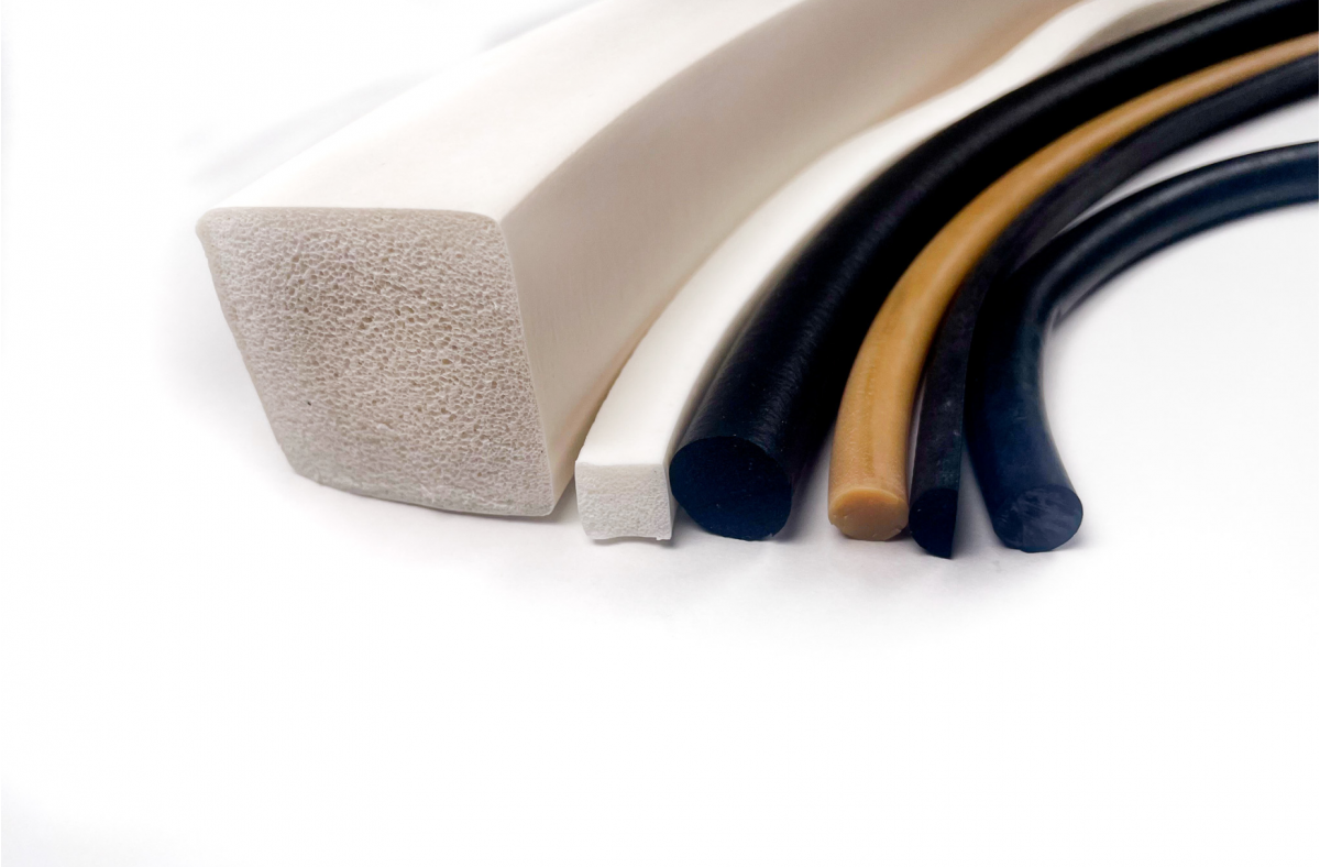 Cordes élastomères - Différentes formes et différents coloris
