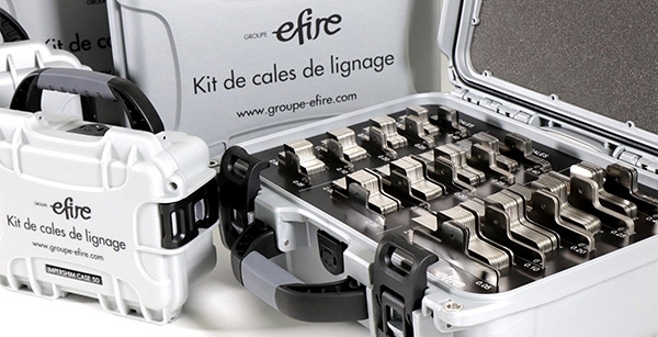 Découpe métallique : Kit de cales de lignage IMPERSHIM®