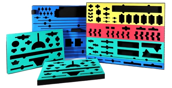 Calages en mousse sur mesure - Conditionnement technique