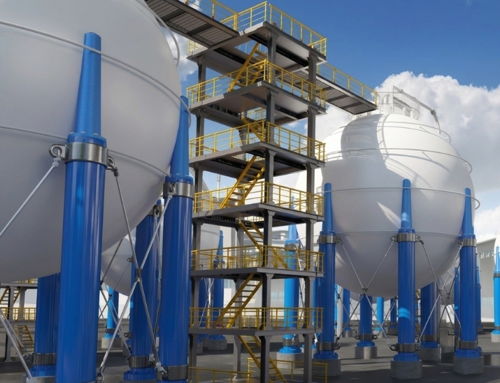 Étanchéité hydrogène - Zone industrielle avec production d’hydrogène