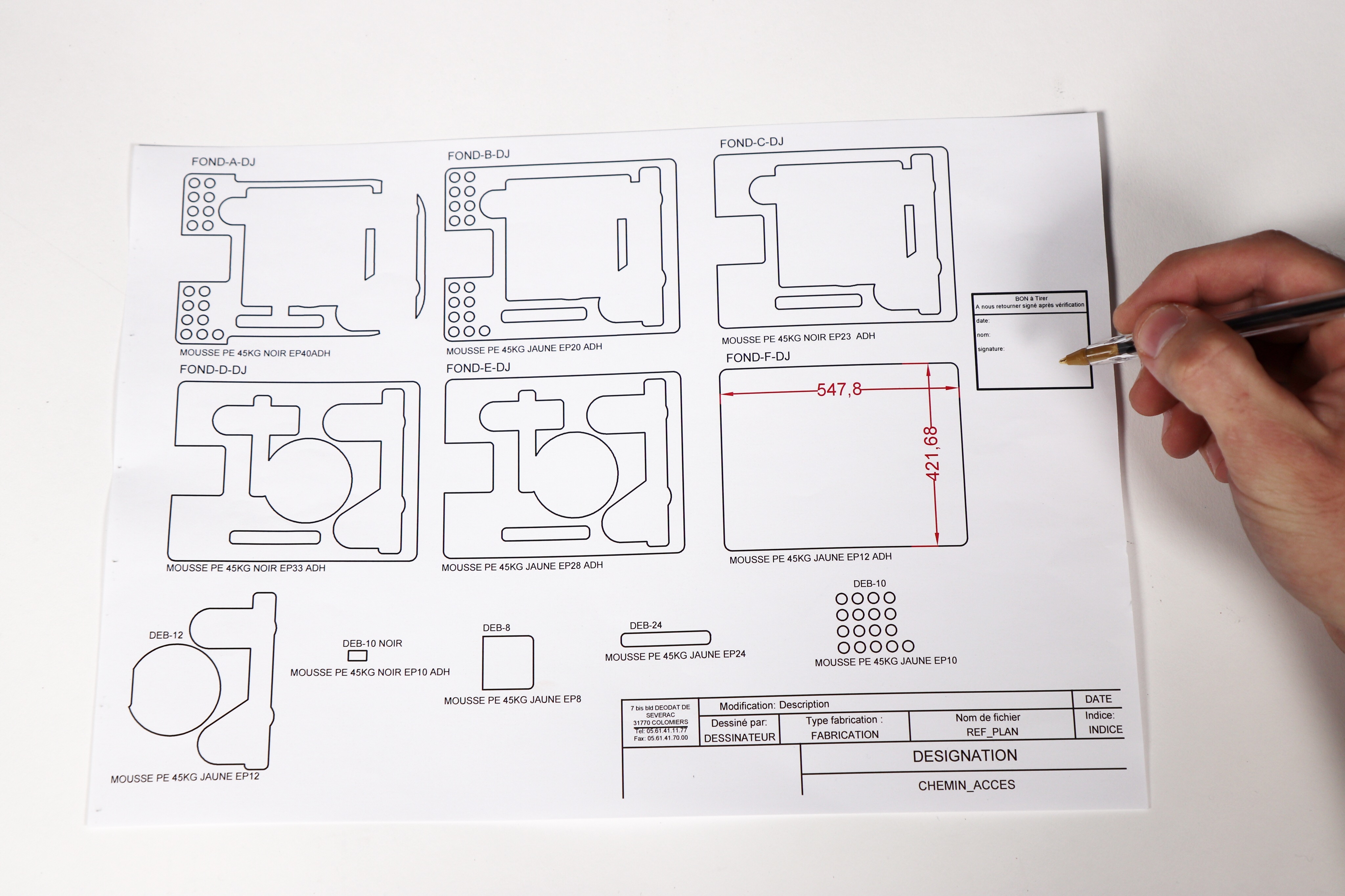 Usinage-valises-mousses-guide-technique