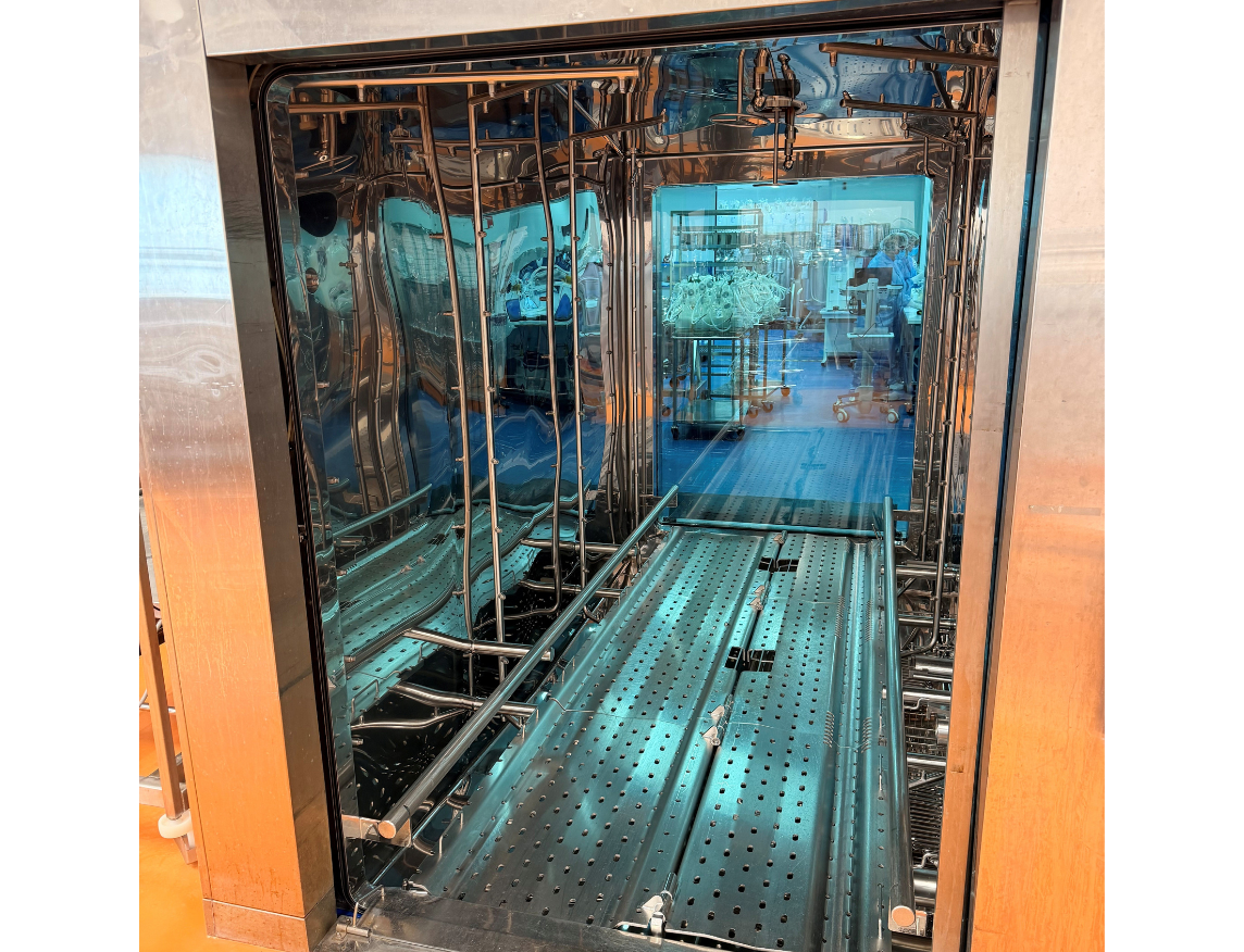 joint gonflable - application du joint gonflable Eyrball® dans une cabine de lavage