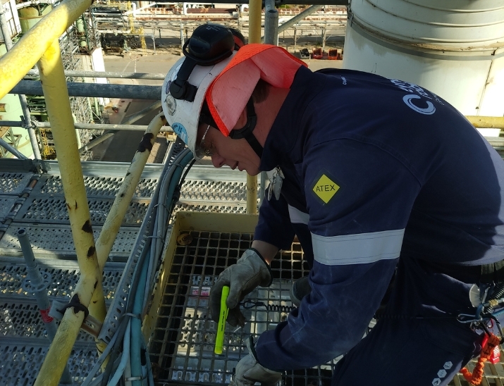 formation étanchéité industrielle - intervention sur site