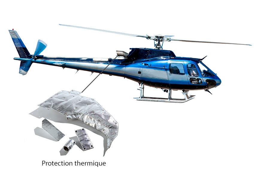 protection thermique helicoptère