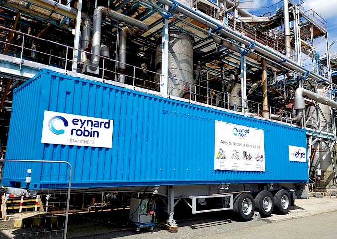 Camion atelier sur site