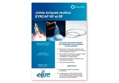 Joints toriques revêtus EYRCAP RP et RF