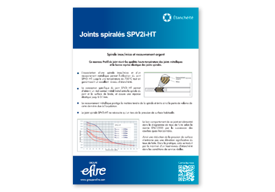 Joints Spiralés SPV2i-HT