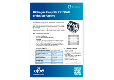 Kits bagues Graphite EYRMAG émission fugitive