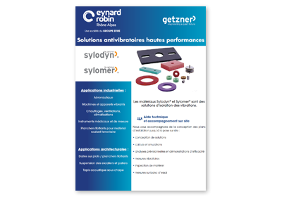 Solutions antivibratoires hautes performances Getzner