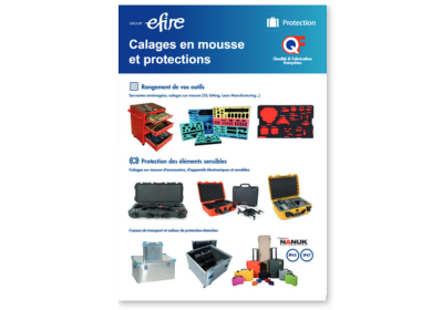 Calages en mousse et protections