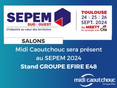 Industrie : rendez-vous au SEPEM 2024