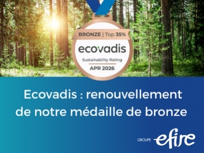 Eynard Robin renouvelle sa médaille de bronze Ecovadis